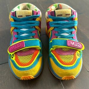 Gucci Ultrapace Mid-Top Sneakers Women's 34